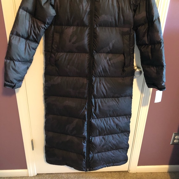 The North Face Nuptse Camo Long Jacket small - Picture 5 of 11